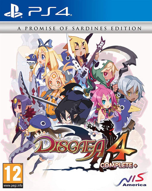 Disgaea 4 Complete+ A Promise of Sardines Edition (Spanyol Box - ENG a játékban) /PS4