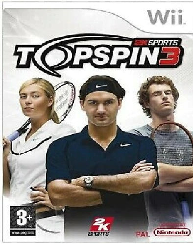 Top Spin 3 (Inc. 2 Racquets) (Francia Box) /Wii