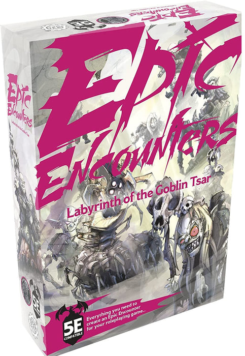 Epic Encounter RPG set : Labyrinth of the Goblin Tsar /Boardgames