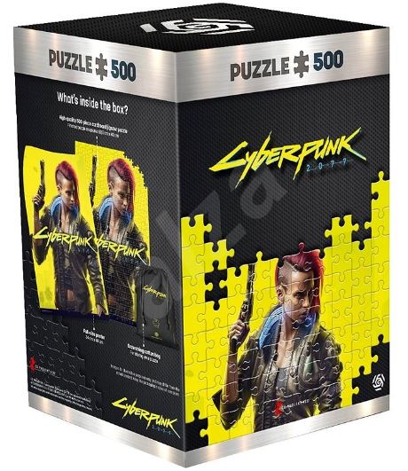 Good Loot: CyberPunk 2077 (Keyart Female V) 500pcs Puzzle /Puzzles