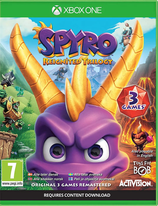 Spyro: Reignited Trilogy (Nordic Box ) /Xbox One