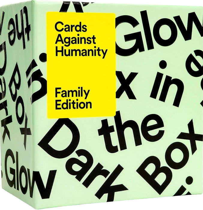 Cards Against Humanity - Family Edition with Glow in the Dark Box /Boardgames