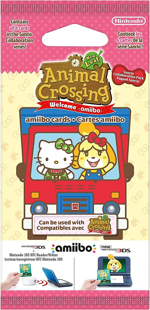 Animal Crossing: New Leaf - Welcome Amiibo - Pack of 6 Cards /Switch