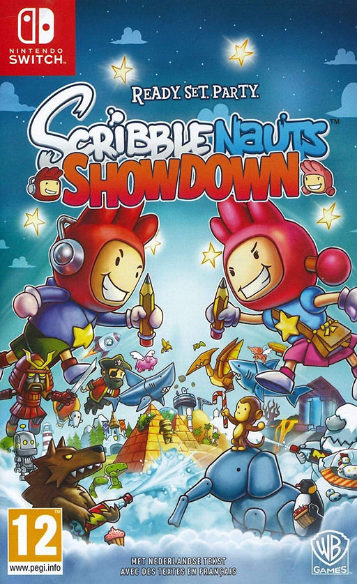 Scribblenauts Showdown (Francia/Holland Boxminden nyelv a játékban) /Switch