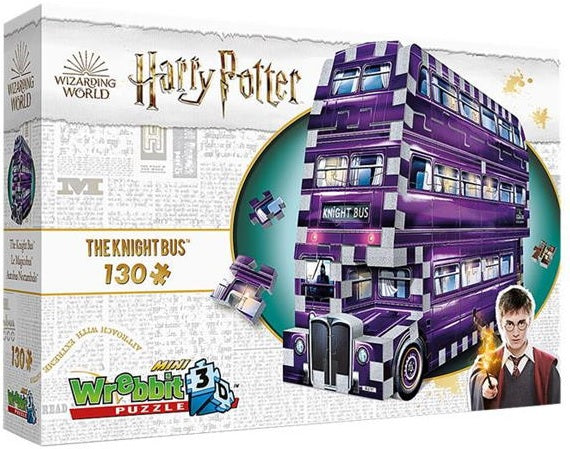 Harry Potter: Mini Knight Bus (130pc) /Puzzle