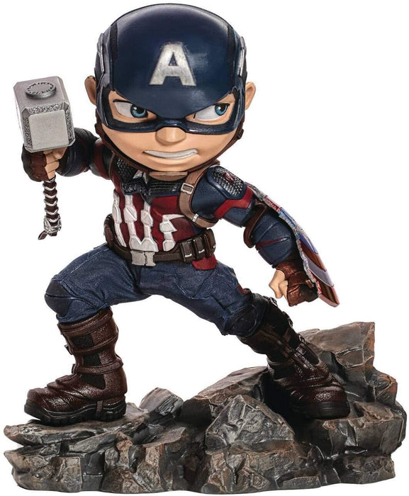 IronStudios - MiniCo Figurines: Avengers EndGame (Captain America) /Figures