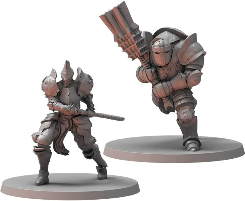 Dark Souls RPG Minis Wave 2 SKU 5 - Captains & Warriors /Boardgames