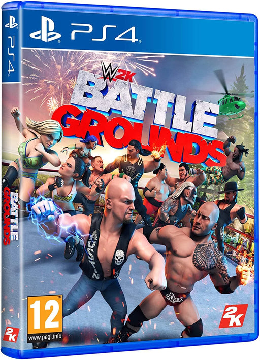 WWE Battlegrounds (Német Box - PEGI Rating) /PS4