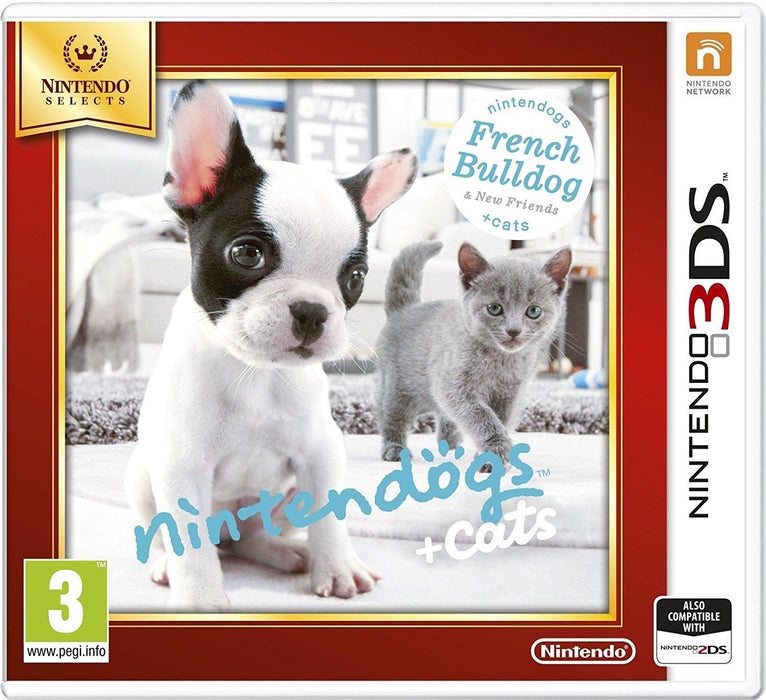 Nintendogs and Cats 3D: Francia Bulldog (Selects) /3DS