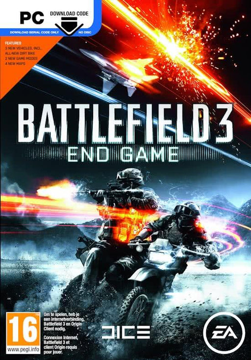 Battlefield 3: End Game Expansion (Code in Box) (Francia/Holland Packaging - Minden nyelv a játékban) /PC