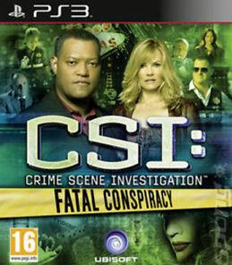 CSI: Crime Scene Investigation - Fatal Conspiracy /PS3