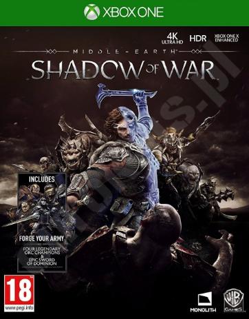 Middle-Earth: Shadow of War (Angol/Arab Box) /Xbox One