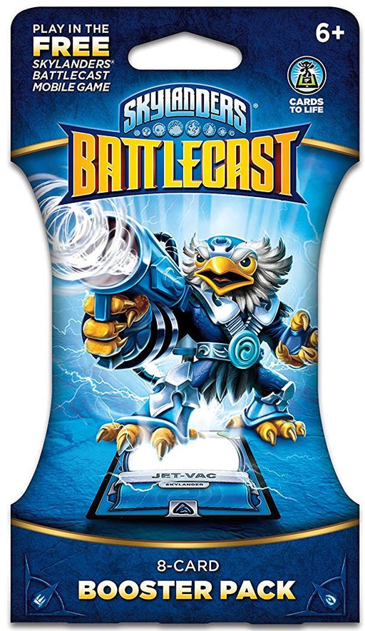 Skylanders Battlecast Booster Pack (Jet Vac Cover) /Card Game