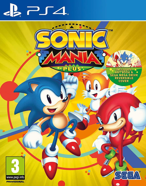 Sonic Mania Plus (With Artbook) /PS4