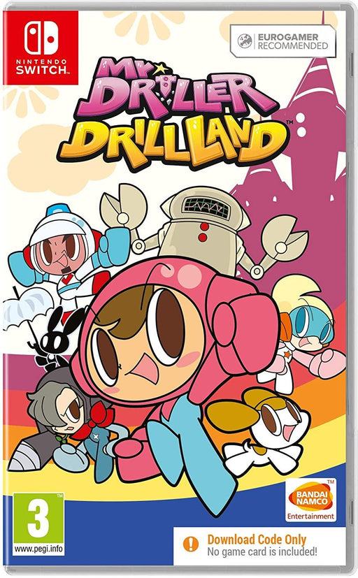 Mr DRILLER DrillLand (Code in a box) /Switch