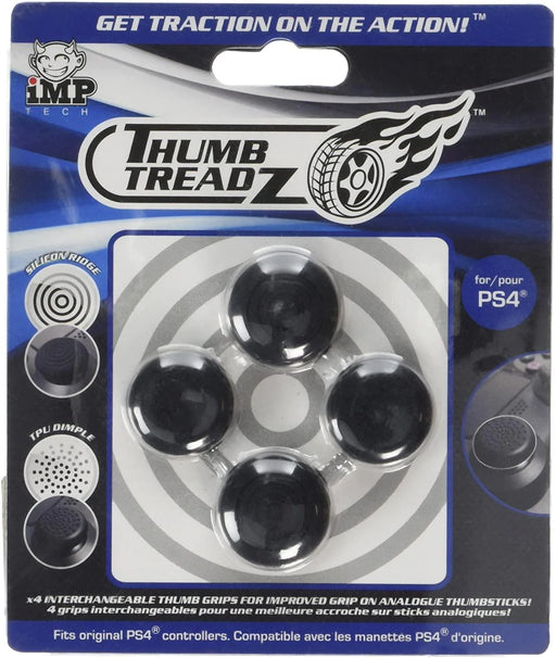 Trigger Treadz: Thumb Treadz (4 Pack) [Black] /PS4