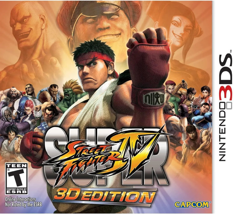 Super Street Fighter IV: 3D Edition (Olasz Box) /3DS