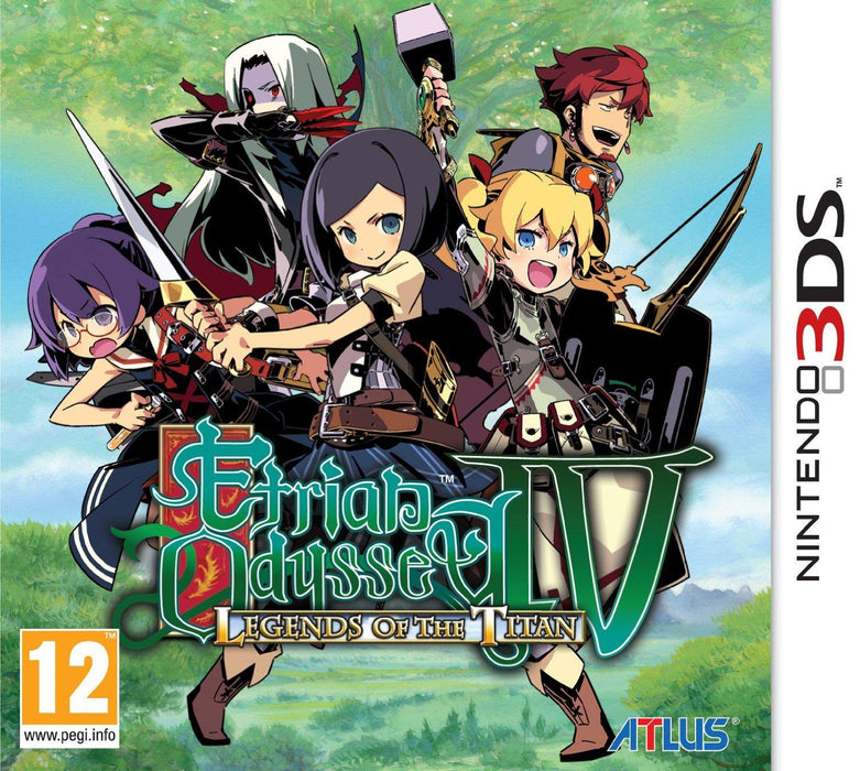 Etrian Odyssey IV: Legends of the Titan /3DS